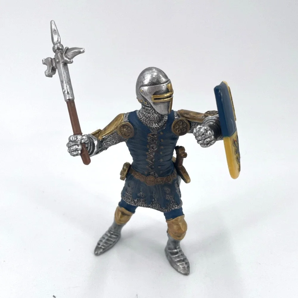 Schleich Medieval Knights Roman Soldier Horse Jousting Shield Lot of 3 Vintage